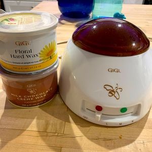 GiGi Wax Warmer w/ 2 NEW Waxes